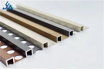 Kemasan Tepi Aluminium Bersalut Warna